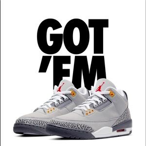 Not officially released yet Jordan 3 cool grey